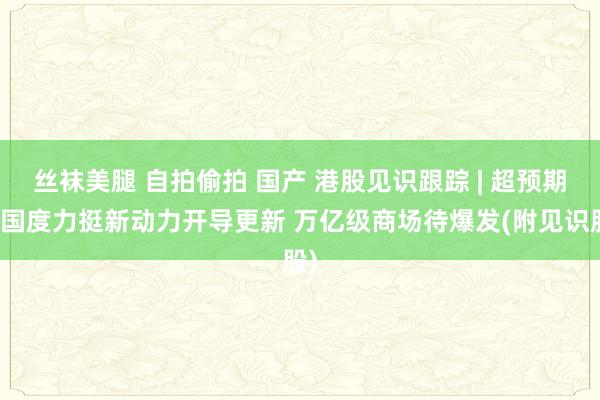 丝袜美腿 自拍偷拍 国产 港股见识跟踪 | 超预期！国度力挺新动力开导更新 万亿级商场待爆发(附见识股)