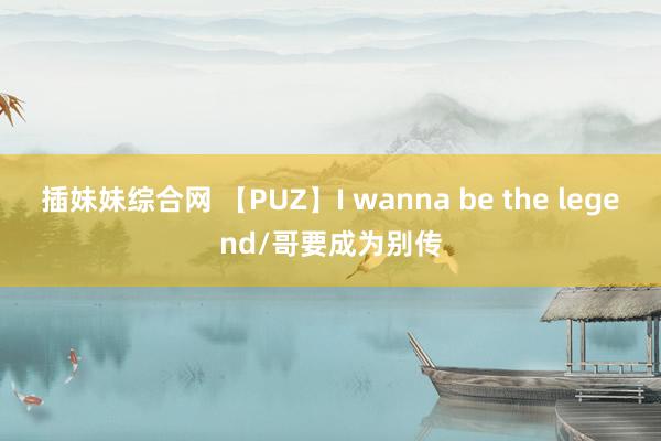 插妹妹综合网 【PUZ】I wanna be the legend/哥要成为别传